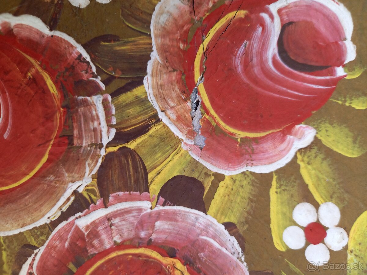 Malované dekorácie z dreva - 8