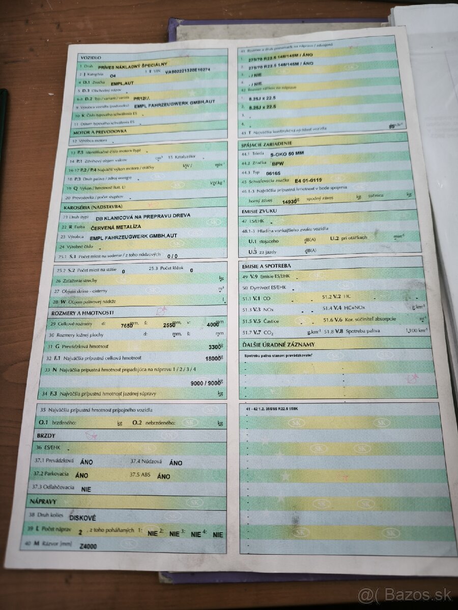 Predám príves na drevo - 8