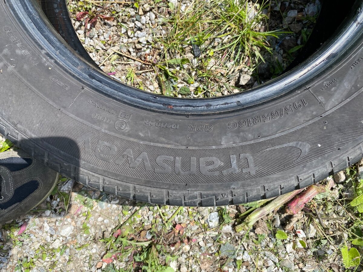 Predám 2ks letných pneumatík 195/65 R16C - 8
