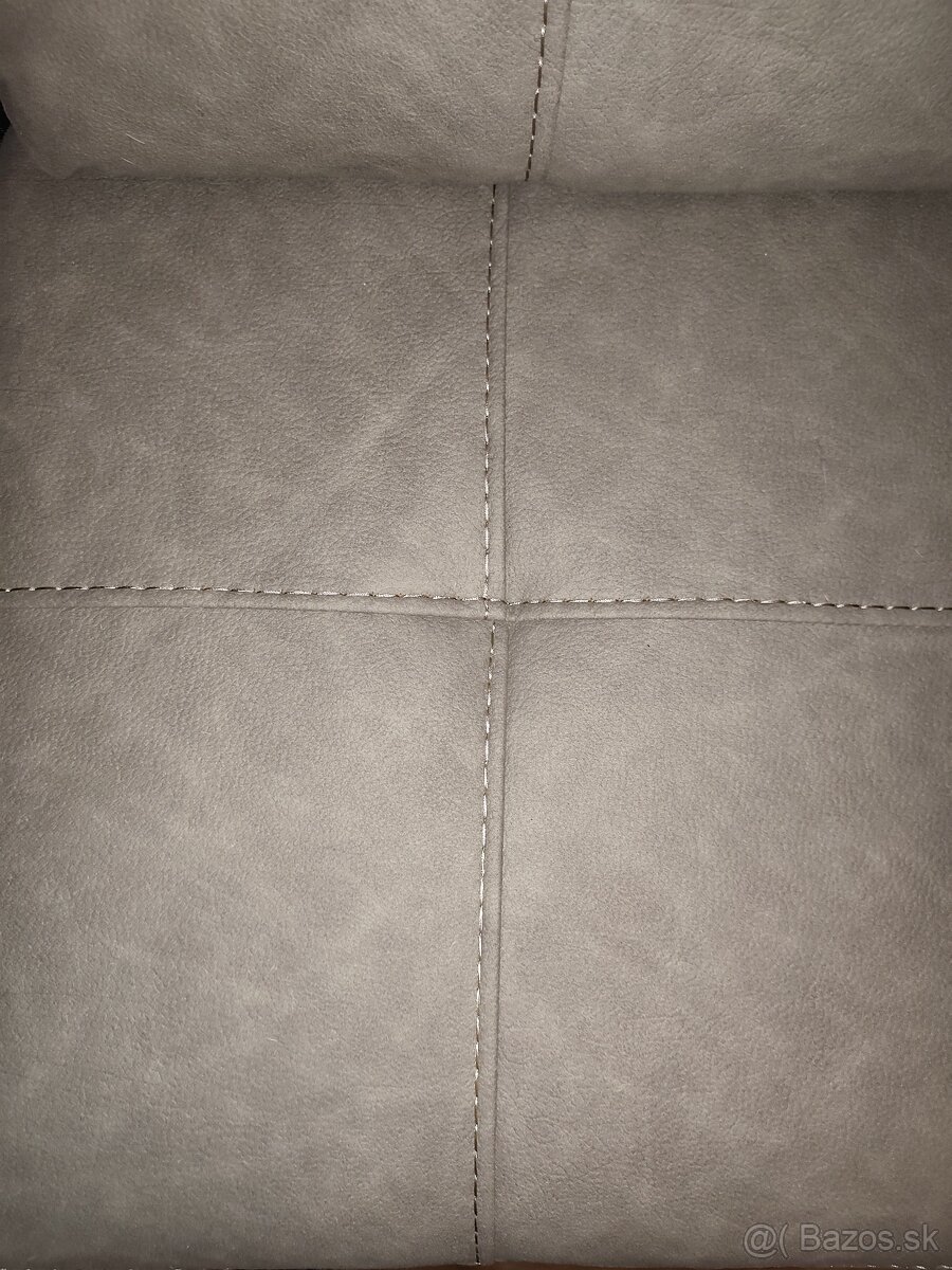 Sedacia súprava - ako nová, tvar L, rohová - 8