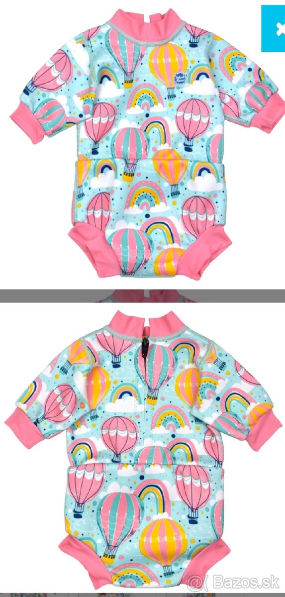 Happy Nappy™ Neoprén Ružové balóniky 6-14 mesiacov - 8