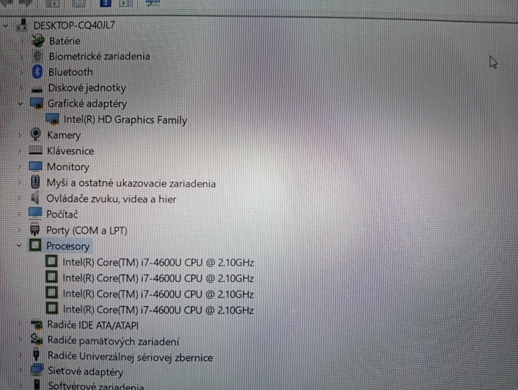 predám ntb Toshiba tecra Z50 / Intel core i7 / 8gb ram / ssd - 8