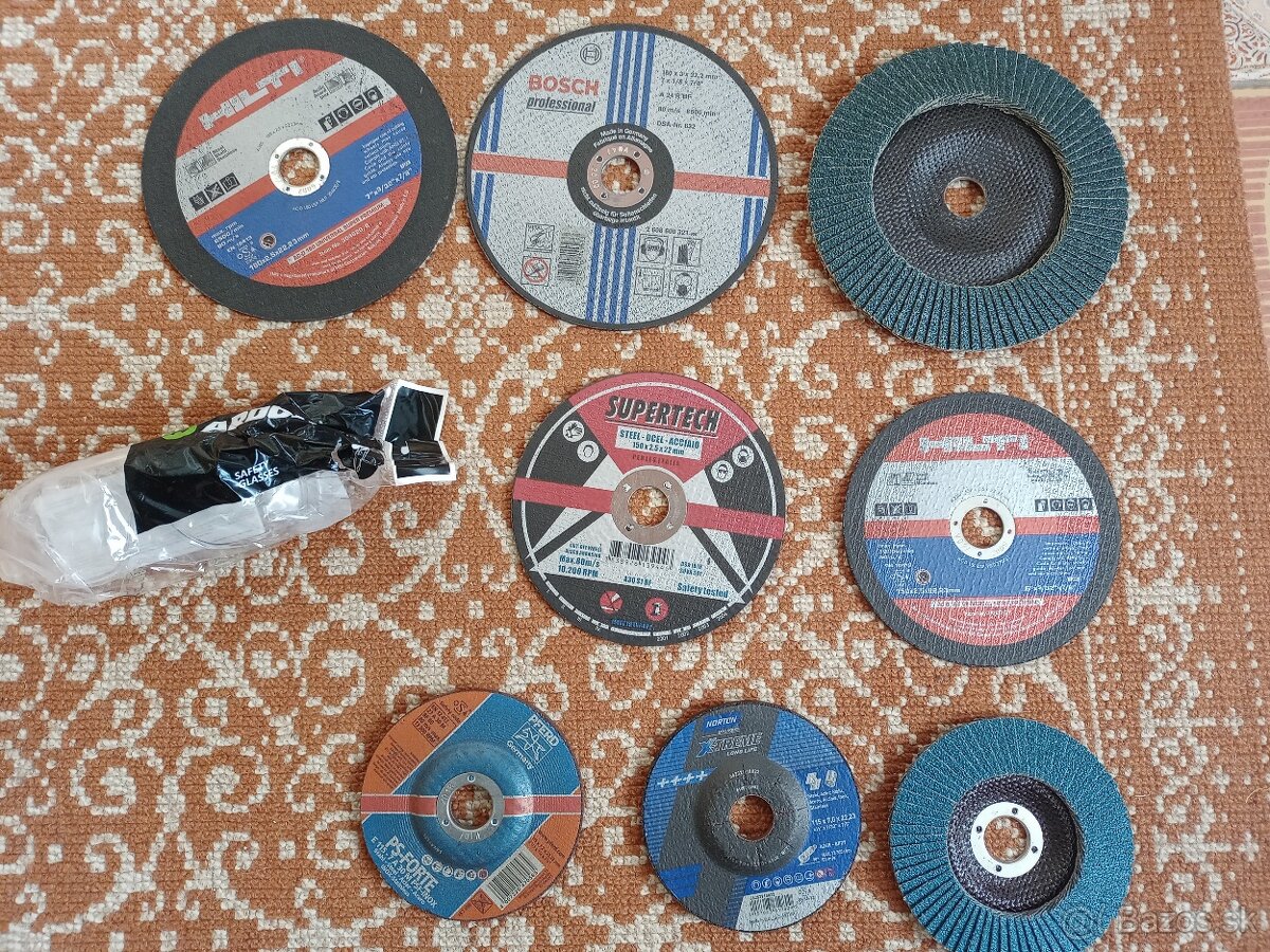 Rukavice,brúsne,rezné kotúče,elektrody - 8