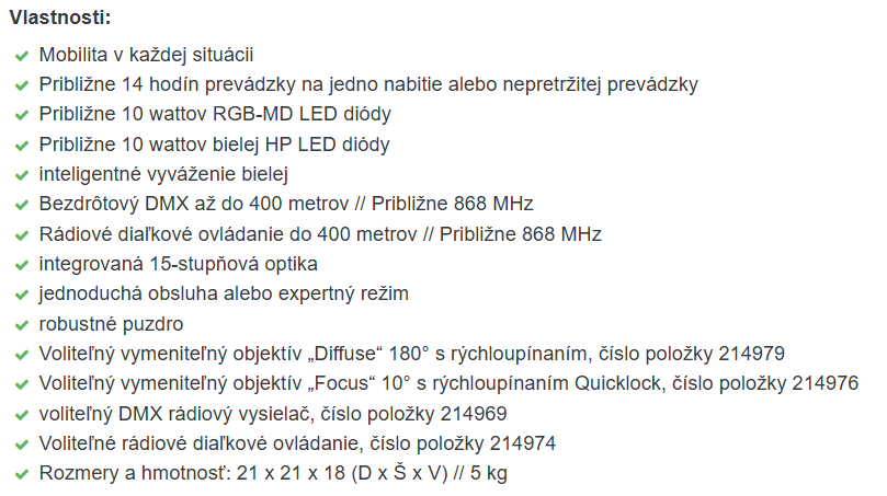 Led bateriové efektové svietidlá Ape Labs - 8