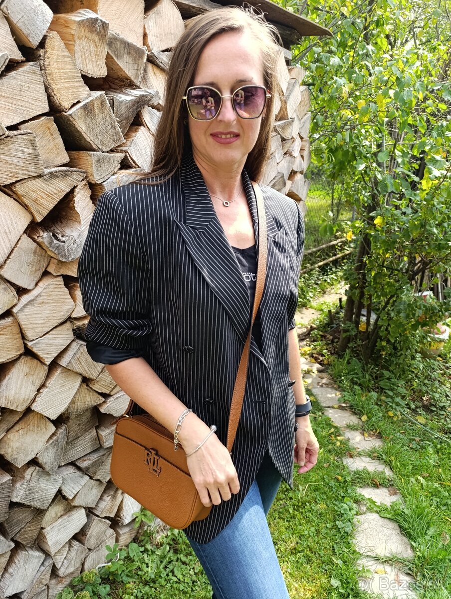 Dámske vlnene sako Sisley ...veľ. L - 8