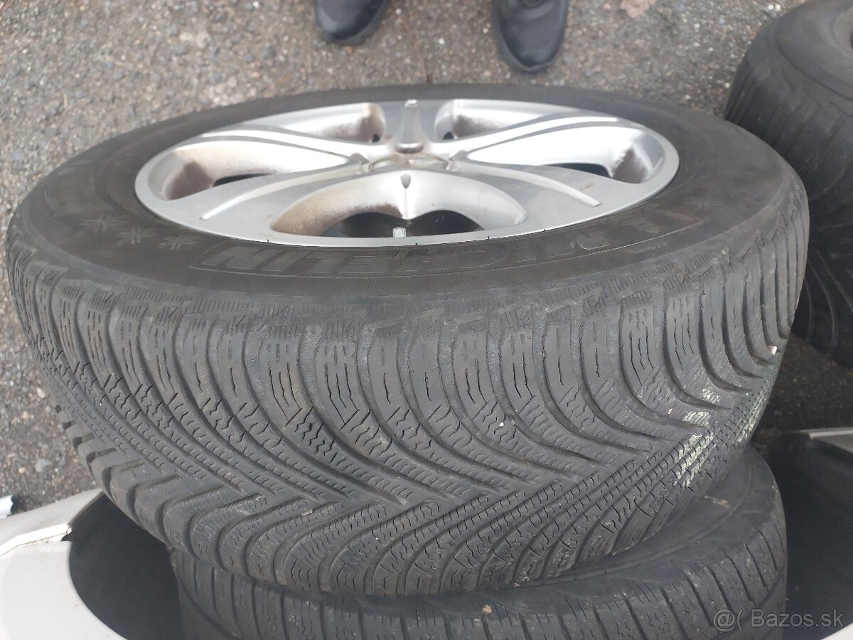 Mercedes disky 5x112 R17, 225/55 R17 - 8