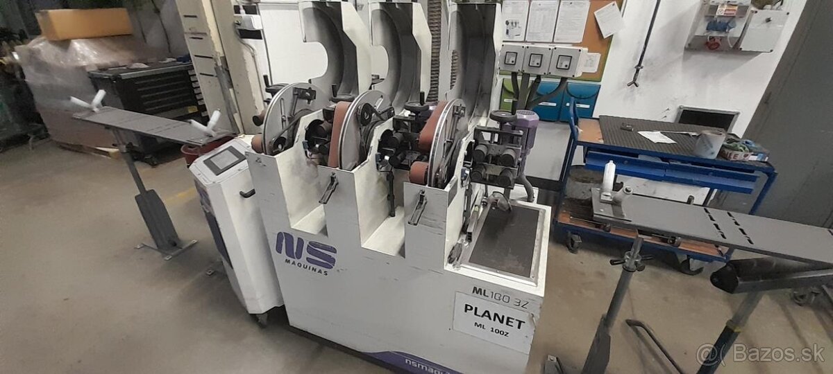 Bruska napovrchovouúpravutrubek NS MAQUINAS ML 100 3Z (8043) - 8