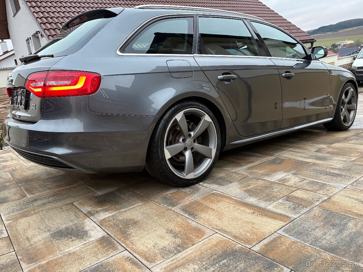 AUDI A4 AVANT 2.0 TDI QUATTRO 3xS LINE ACC LINE ČIERNY STROP - 8