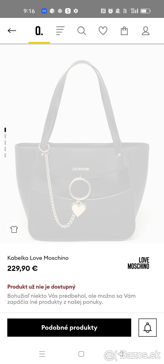 LOVE MOSCHINO kabelka - 8
