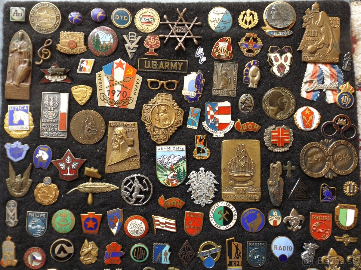 odznaky - rozličné druhy - 8