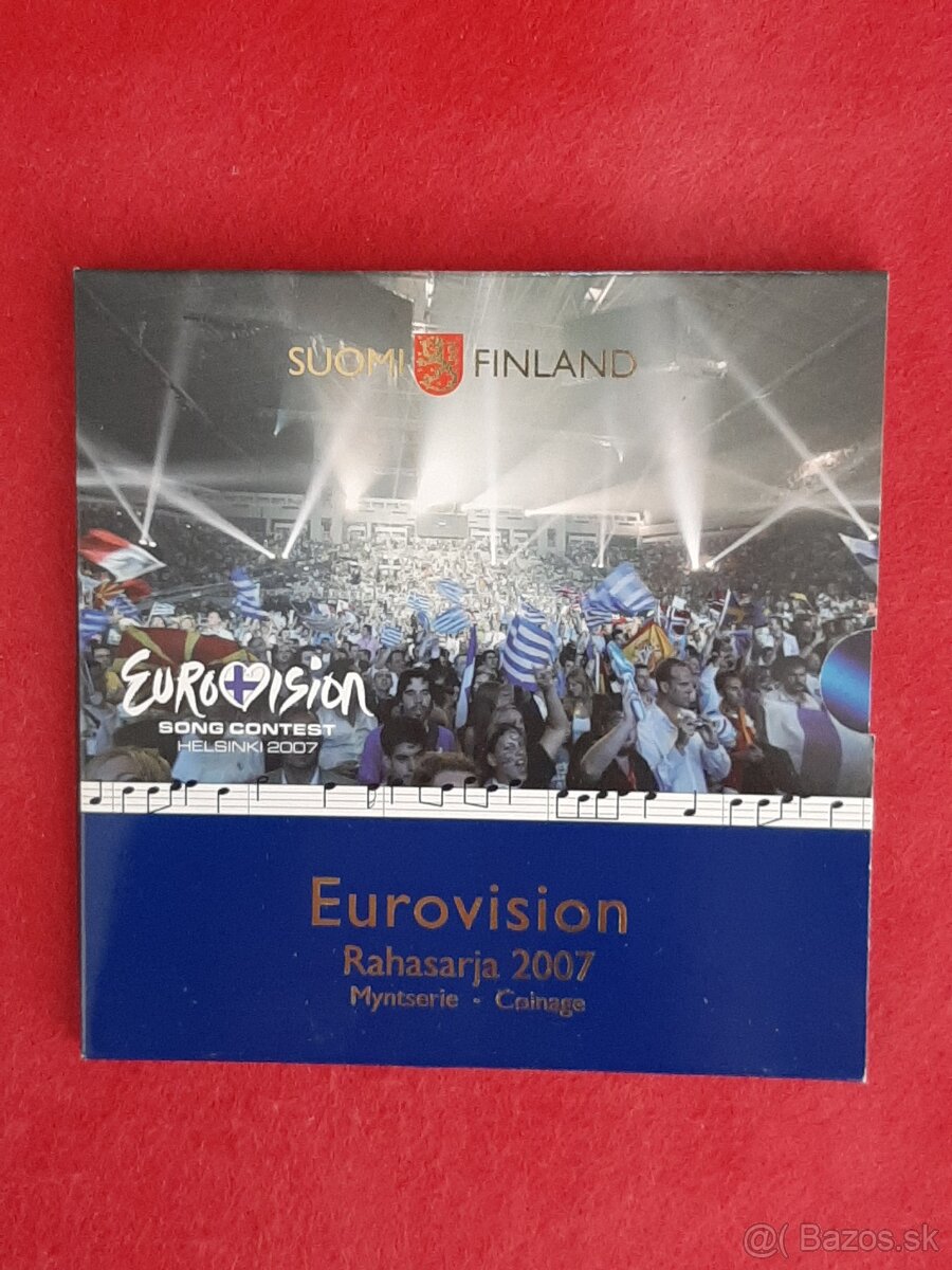 Fínsko 2006,2007,2013,2014,set minci - 8