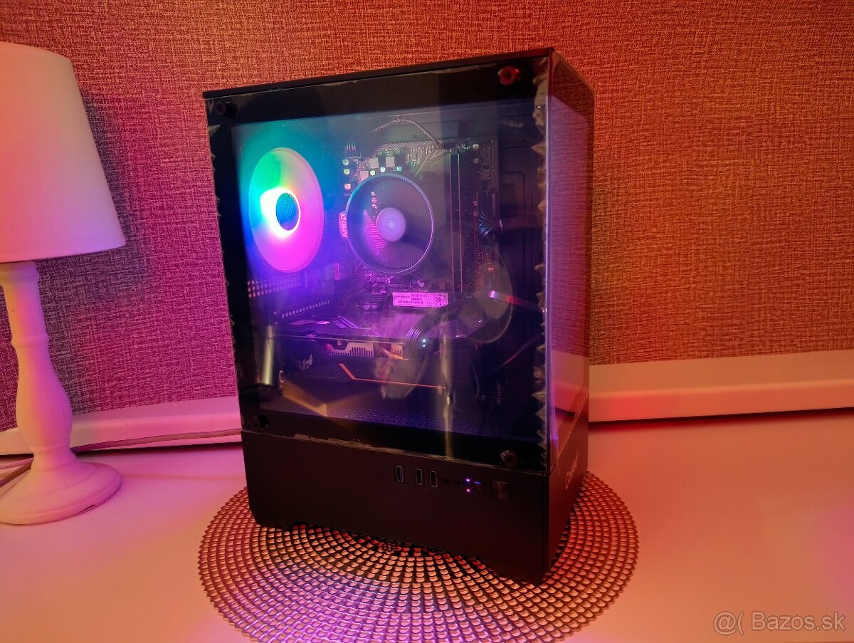 Herný PC Ryzen 5 PRO + GTX 1660 SUPER - 8