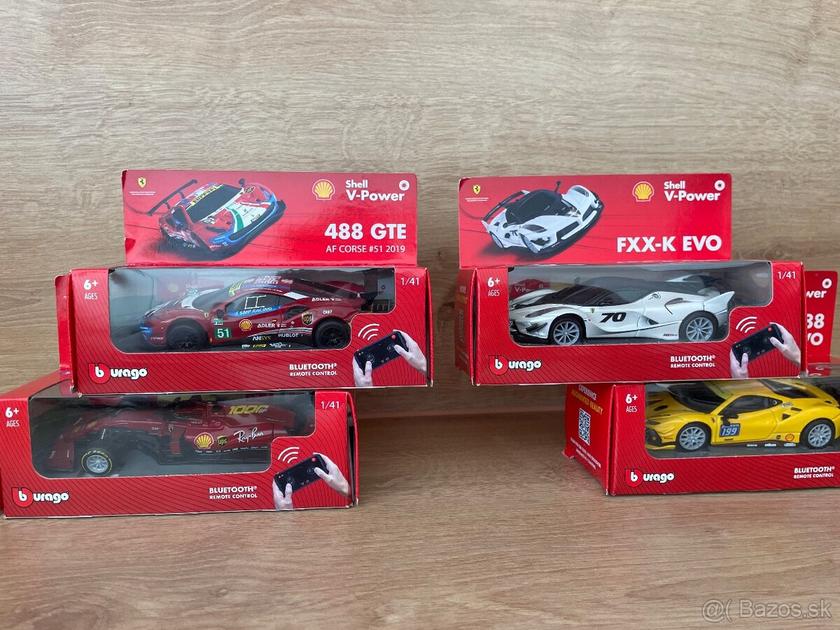 Modely Shell FERRARI kolekcia AUTÁ - 8