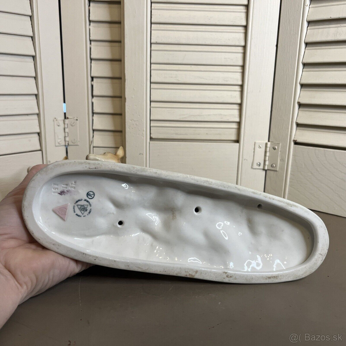 Porcelanová soška royal dux srnky - 8