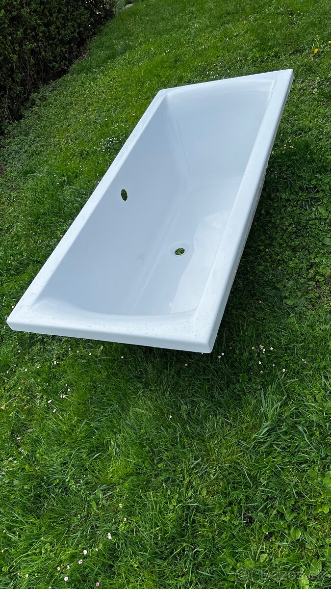 Predám akrylátovú obdĺžnikovú vaňu 160x70 - 8