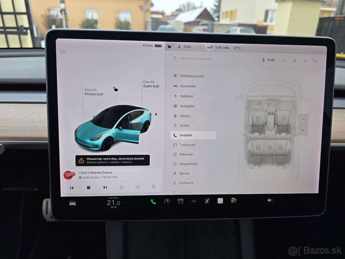 TESLA MODEL 3 PERFORMANCE FACELIFT BLACK PACKET LONG RANGE - 8
