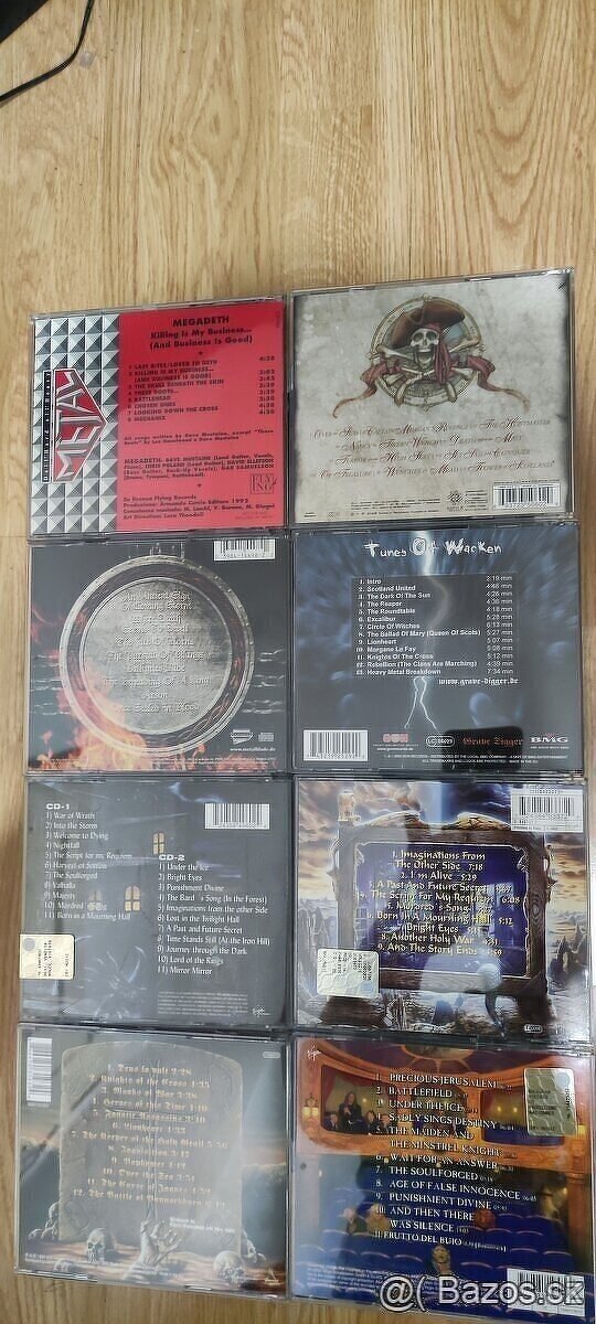 Prodám CD Metal.6 - 8