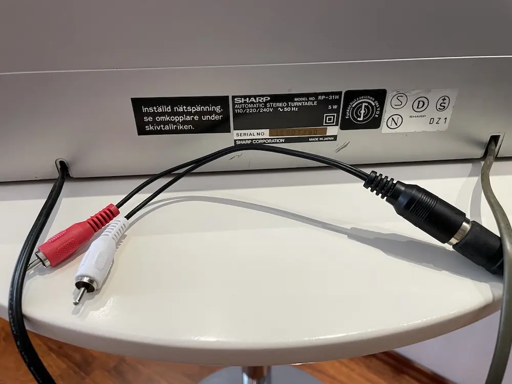 Gramofón Sharp RP-31 Direct Drive - 8