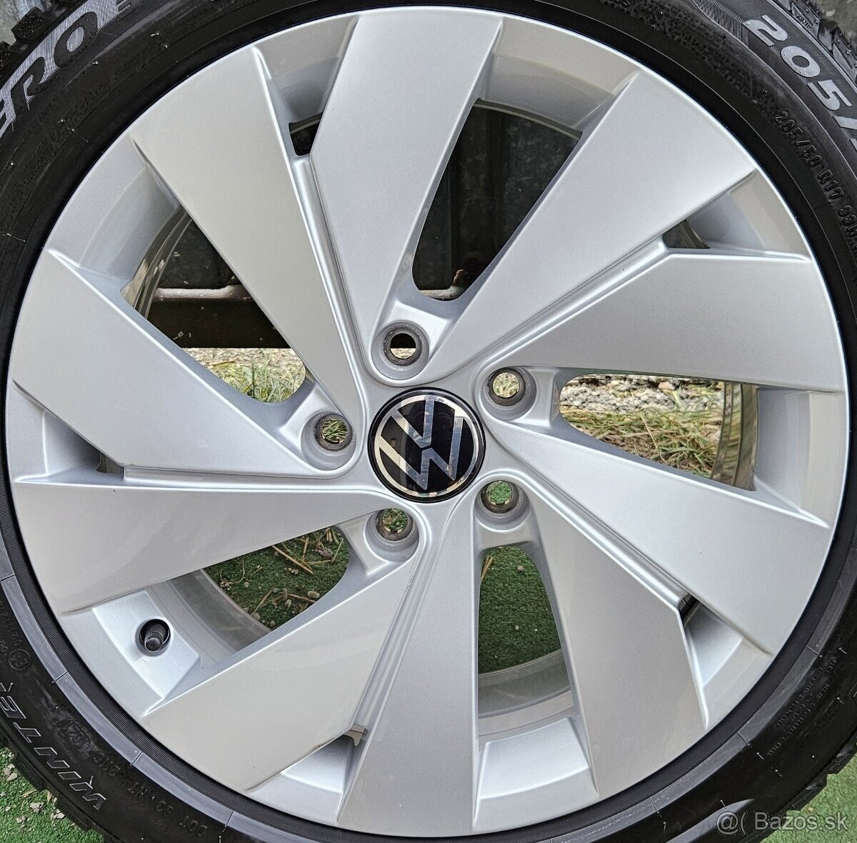Nové, originálne hliníkové disky VW - 5x112 r17 - 8
