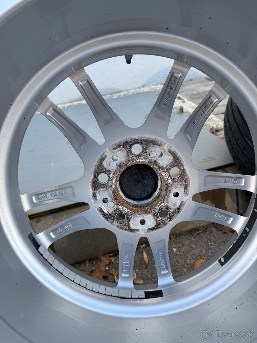 BMW disky 640M + Continental pneu, top stav. - 8