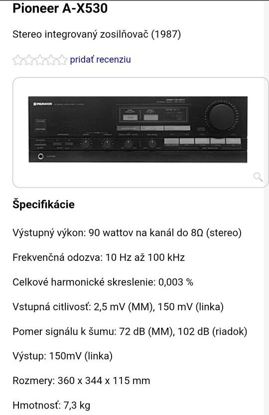 Pioneer Hi-fi 🎧🇯🇵🎧 Zostava 🥰 - 8