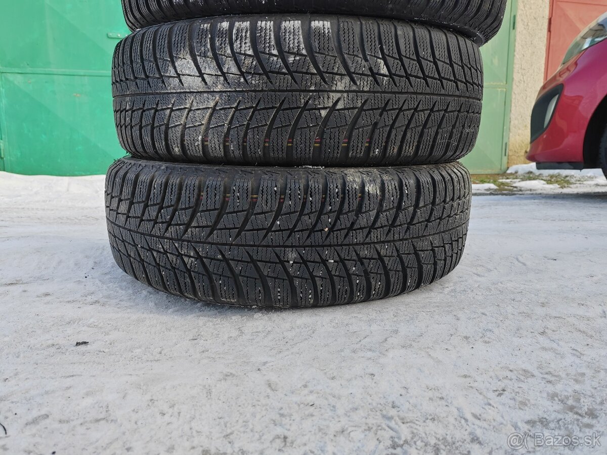 Zimné pneumatiky 185/65r15 4ks Bridgestone - 8
