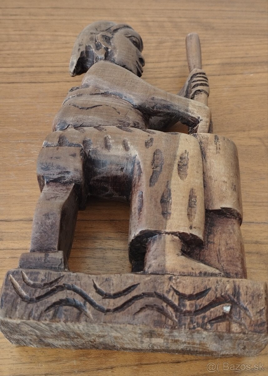 Africká drevená soška - 8