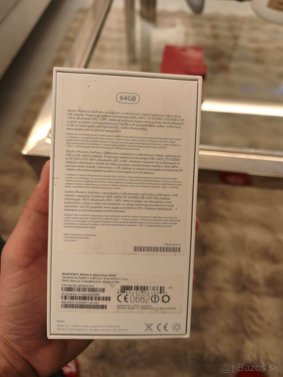 Predám iPhone 6 64gb - 8