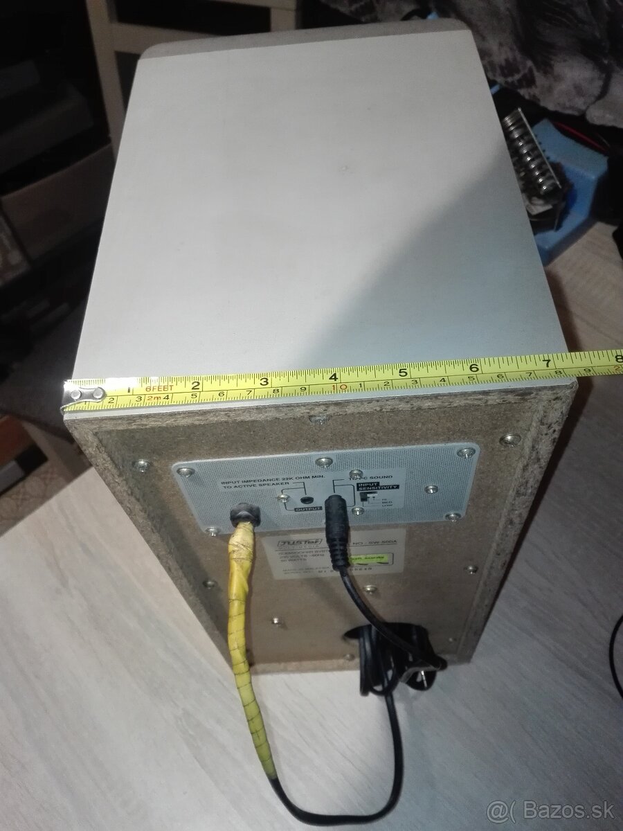 Reprobedňa so zosilovačom 50 W. Subwoofer. - 8