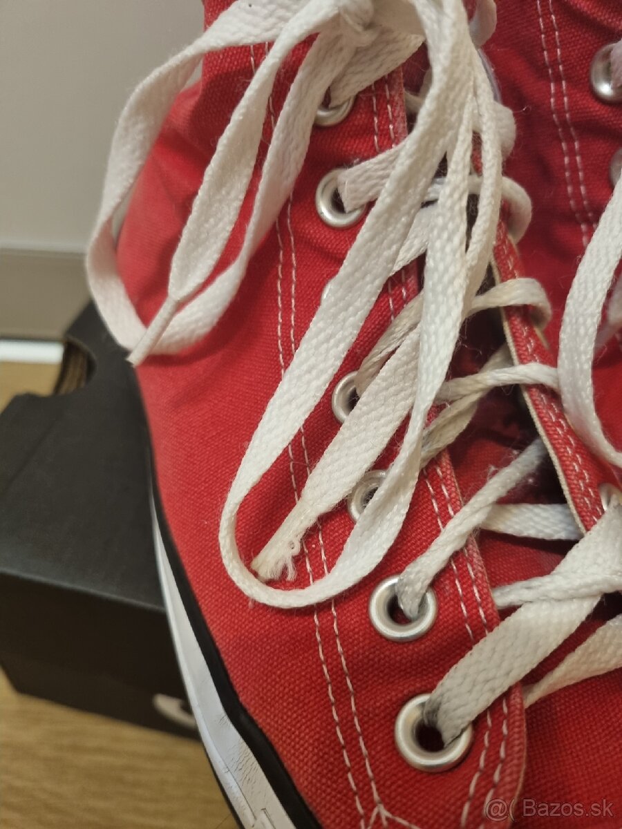 Červené Converse tenisky č.40 - 8