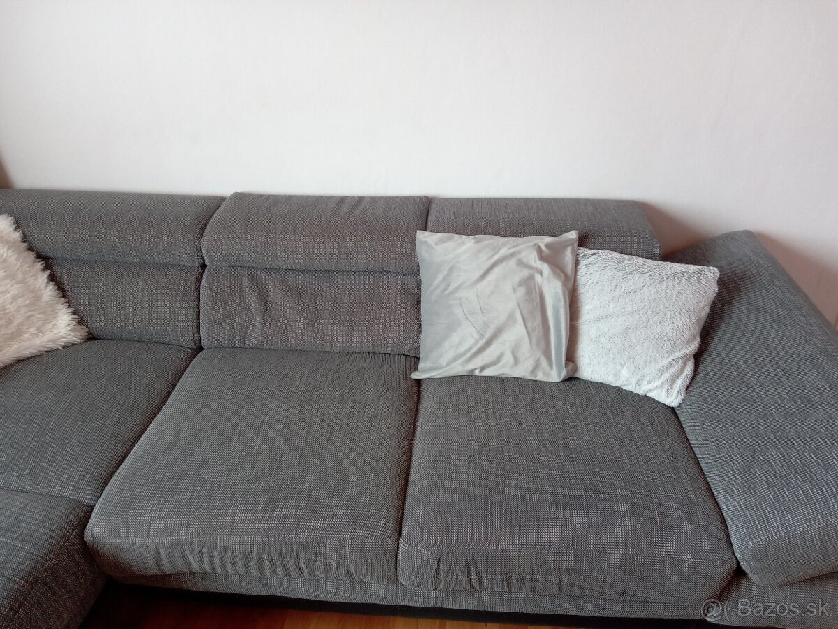 Rohová rozkladacia sedačka - 8