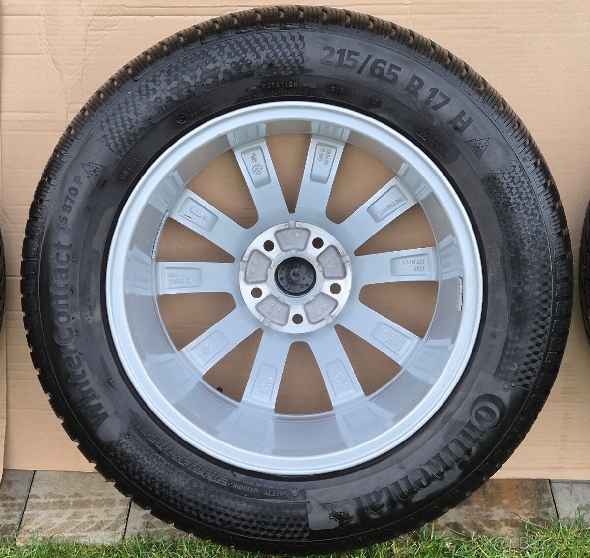 Pneu s ALu diskami 215/65 R17 H Continental WinterContact - 8