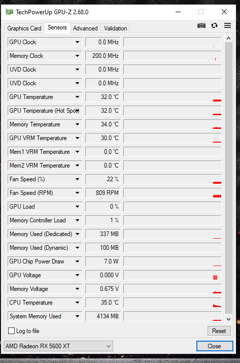 MSI Radeon RX 5600 XT Mech OC 6GB - 8