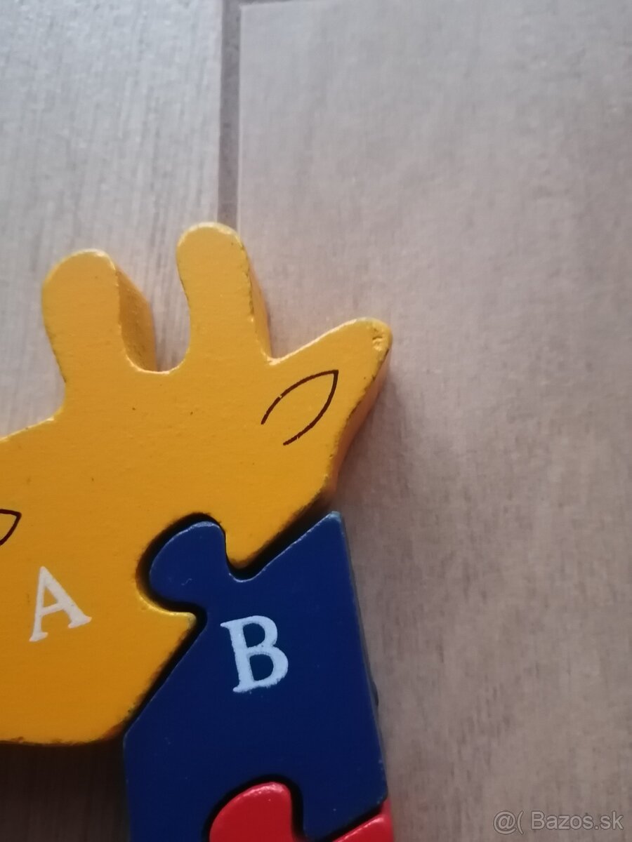 Drevené obojstranné puzzle - 8