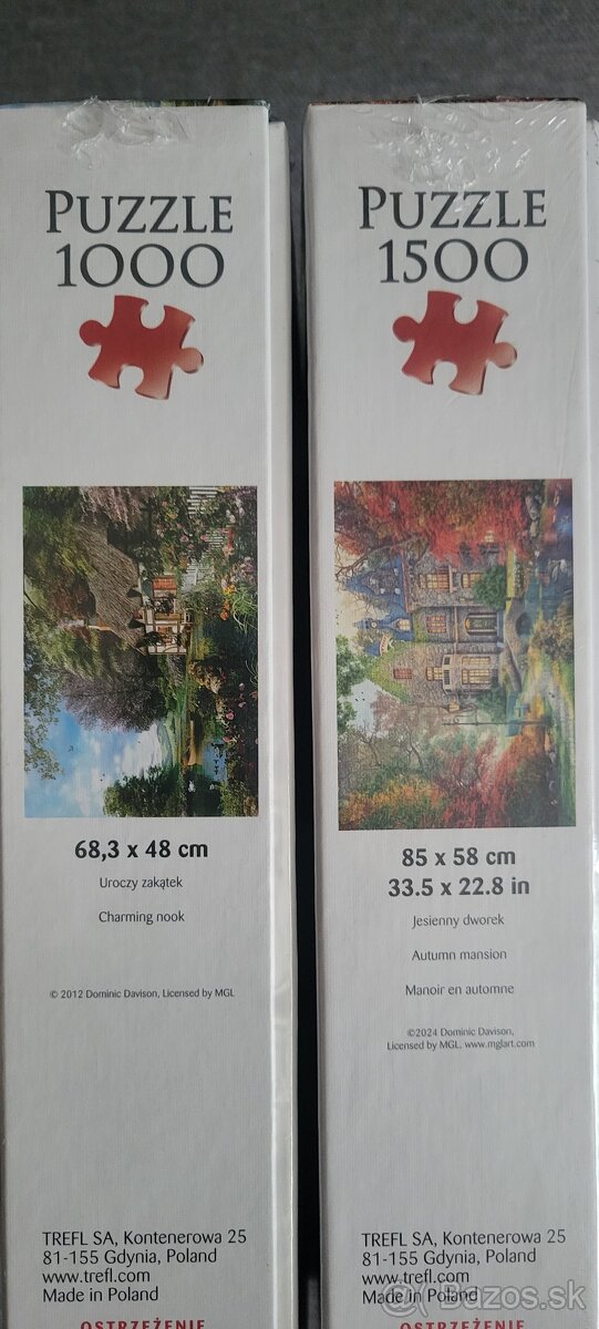 Predam 3x Puzzle stavebnicu - 8