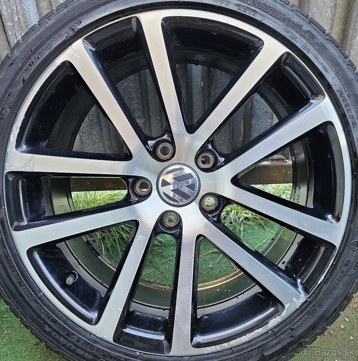 Originálne hliníkové disky VW - 5x112 r18 - 8