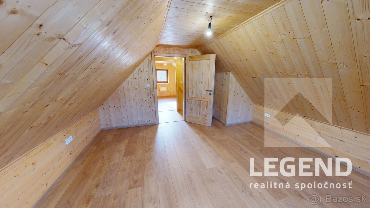 Chata Bukovina, Liptov, TOP lokalita, pozemok 591 m2, krásna - 8