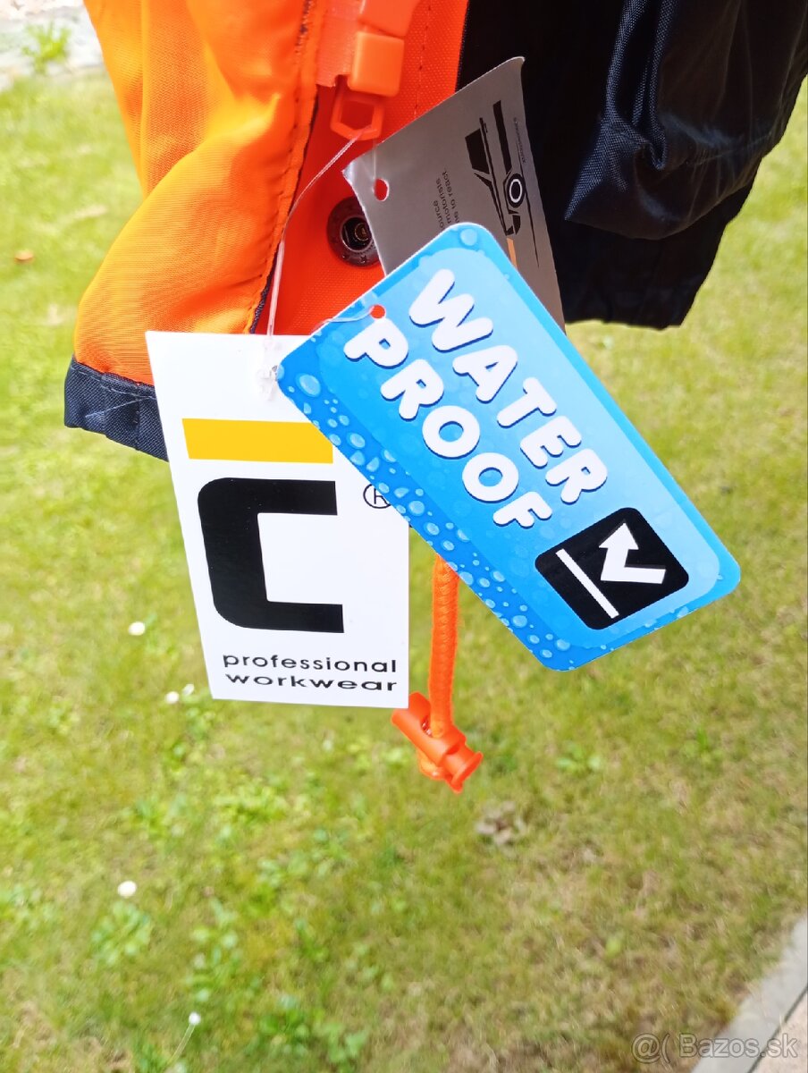 Reflexná bunda XXL ČERVA 5v1 - 8