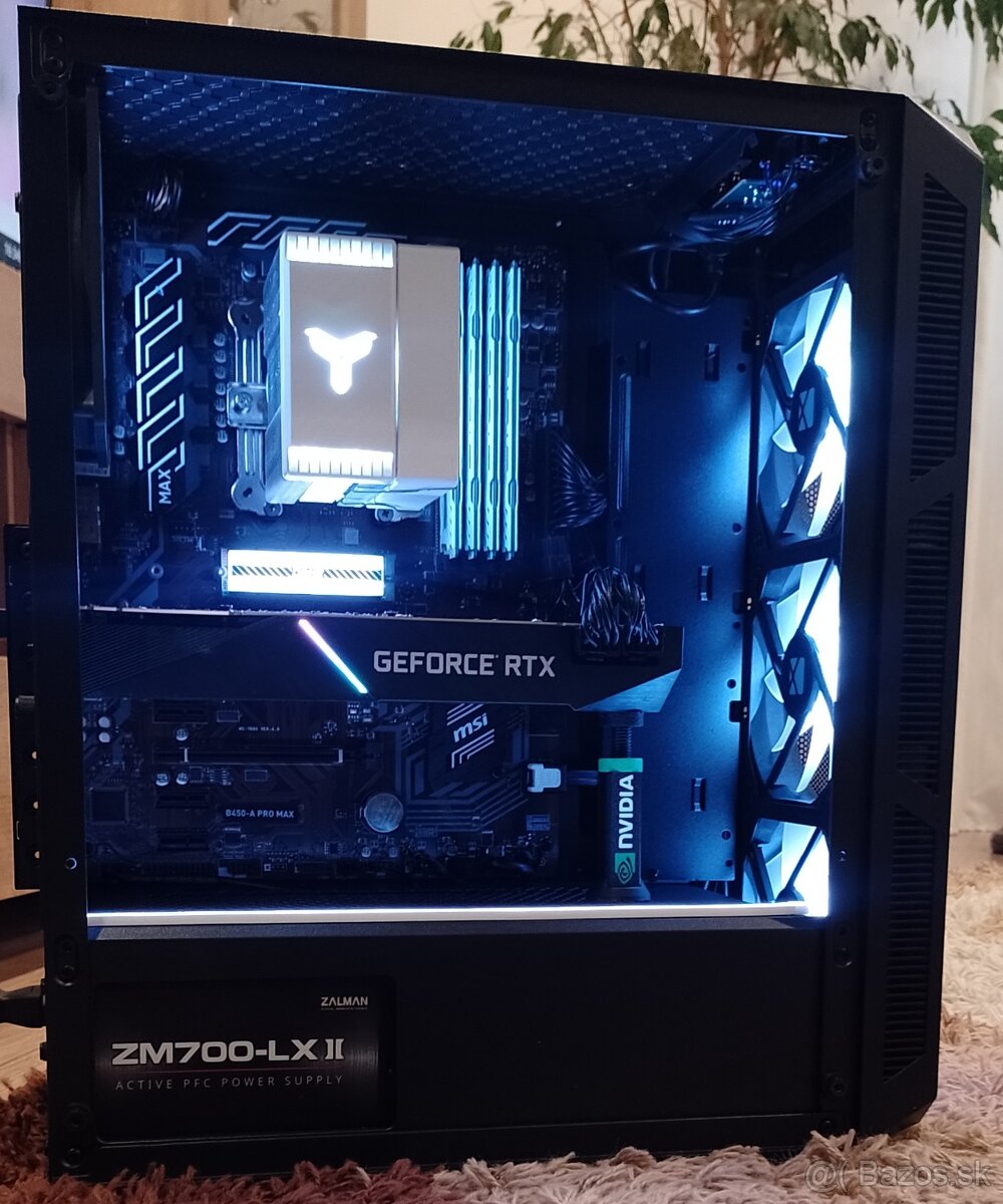 Herný výkonný PC –Ryzen5 / RTX 2080Ti 11GB / 32GB / NVMe - 8