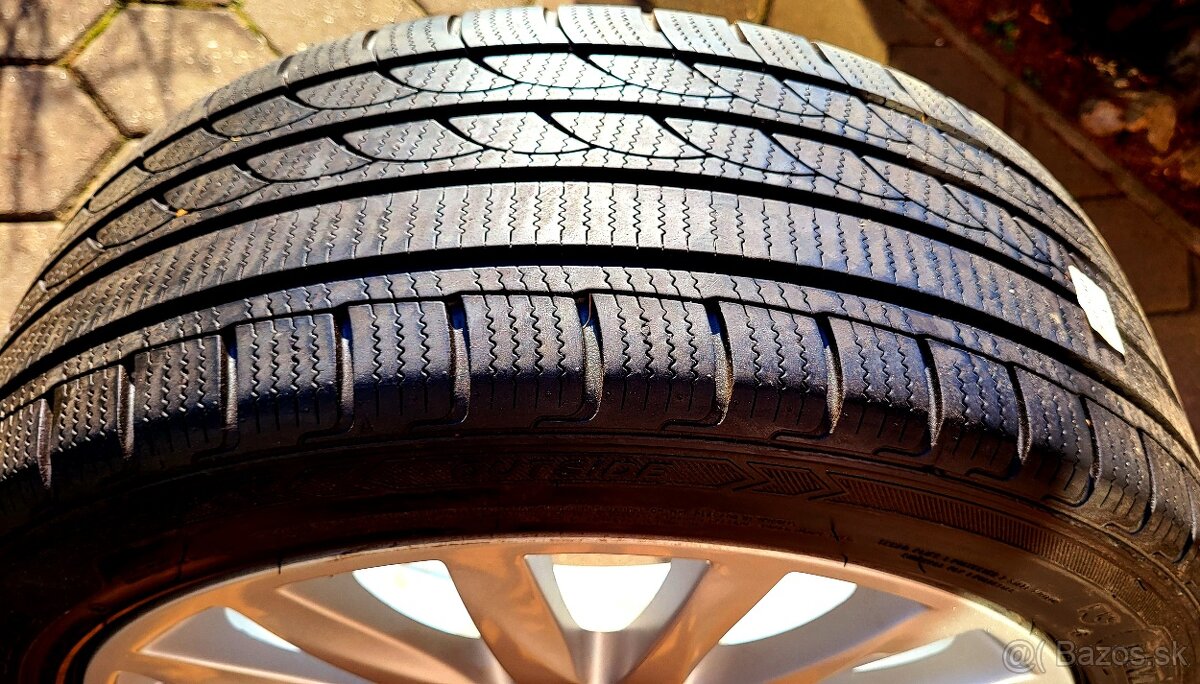 Alu R18 5x108 orig. PEUGEOT + zimné 225/45R18 - 8