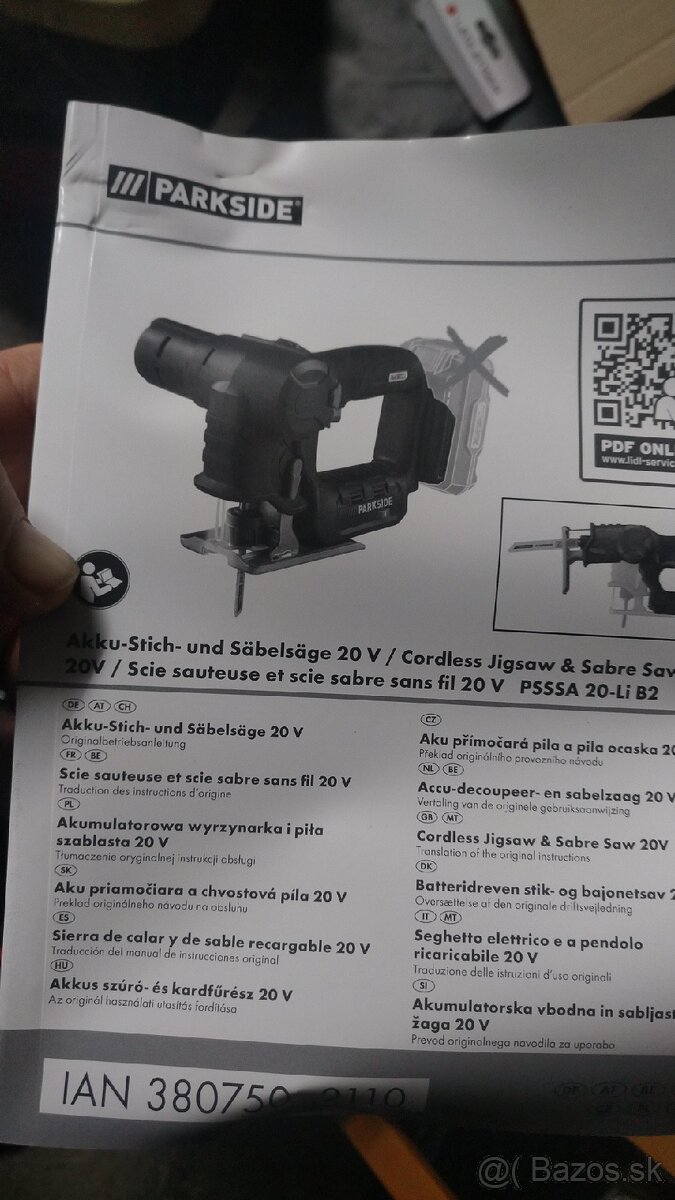 Parkside píla priamočiara a chvostova 2v1 - 8