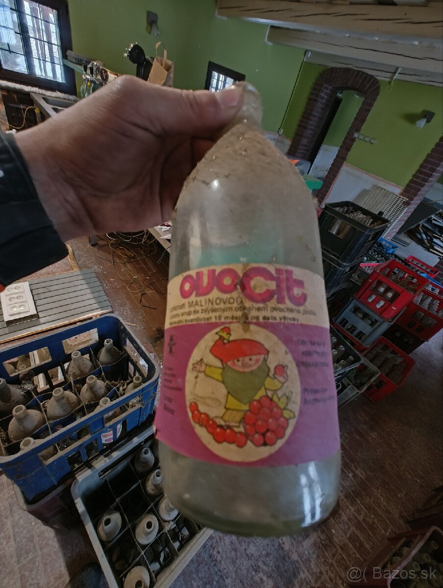 Retro Fľaše a bedničky - 8