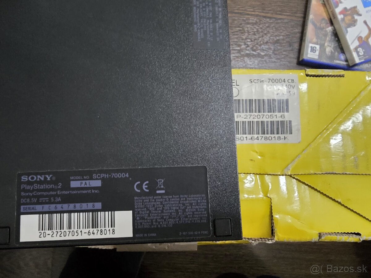 Playstation 2 Slim 70004 + 9 hier - 8