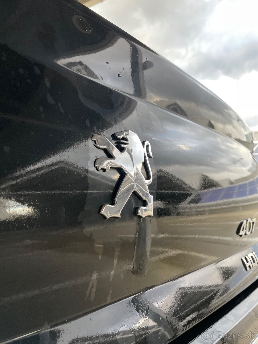Peugeot 407 2.0 HDi (100kW) – Top stav, koža, 2x kľúč - 8