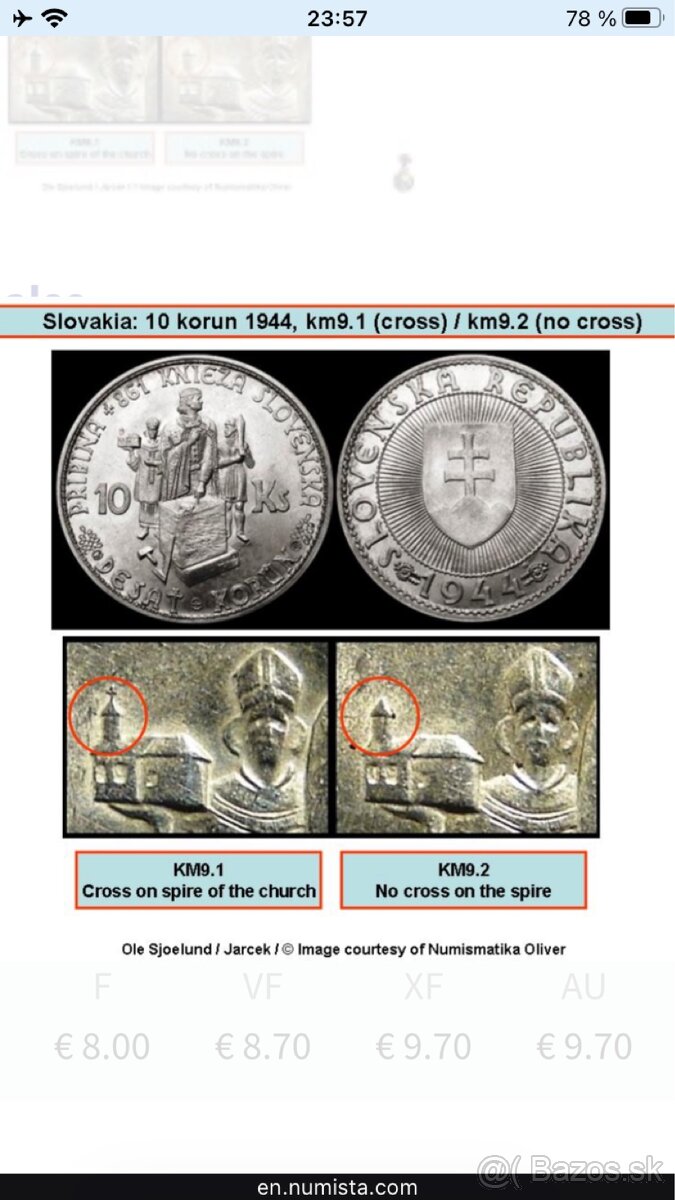 Strieborne mince (1696-1986) - 8