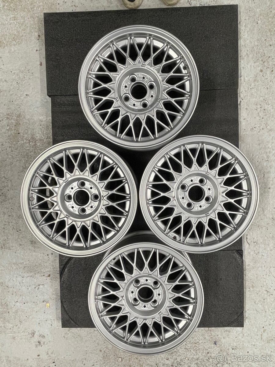 bmw e30 style 5 4x100 r15 styling 5 - 8