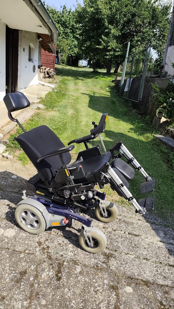 Predám elektrický invalidný vozík Puma - 8