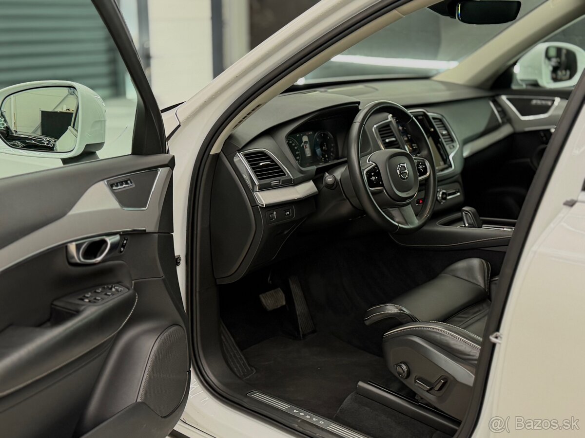 VOLVO XC90 B5 • 2020 • 103 000 km • Biela perleť • 7 miest - 8
