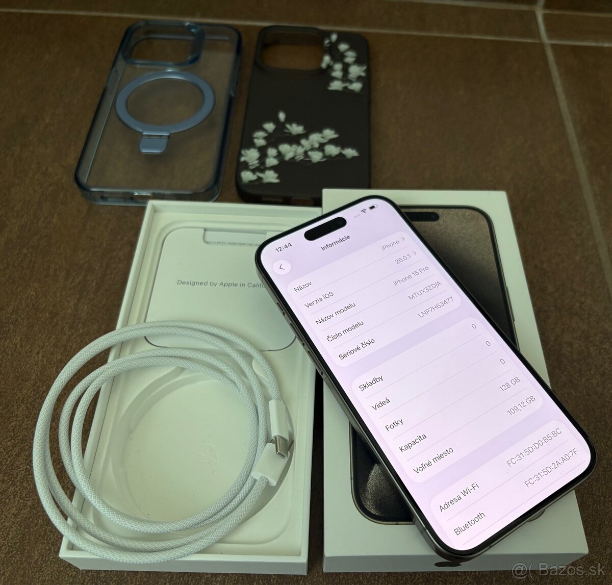 Apple iPhone 15 Pro 128GB Natural Titanium - 8