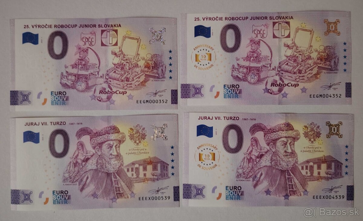 0 euro suvenírová bankovka 2025 - 8